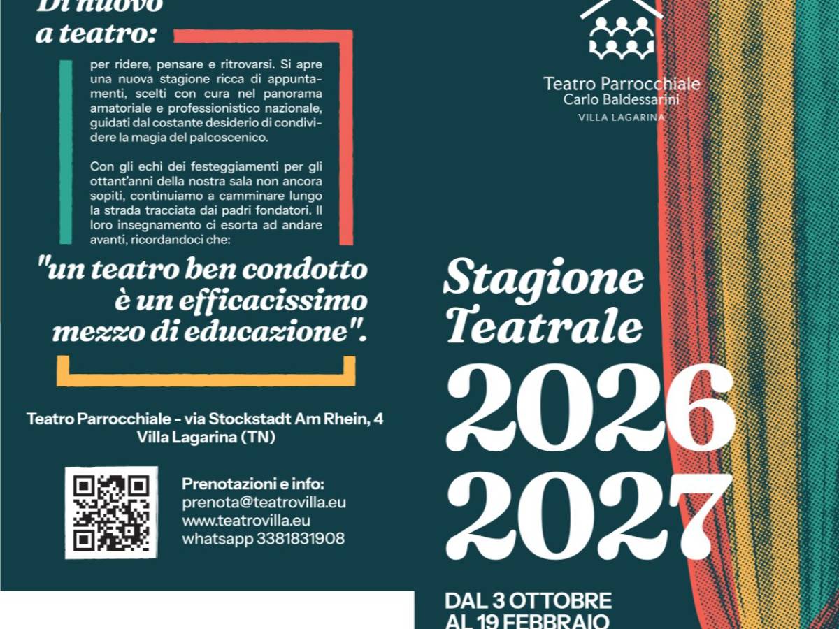 STAGIONE TEATRALE 2026-2027